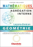 Pierre Meunier - Agrégation interne de mathématiques - Leçons d'oral en géometrie.