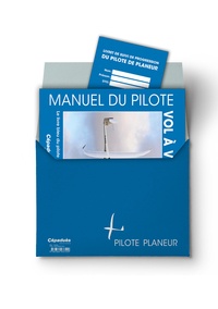 Gabriel Chenevoy et Jean-Michel Thellier - Pochette bleue du Pilote Planeur - Manuel Planeur et livret de progression.