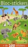 Virginie Chiodo - Bloc-stickers animaux sauvage - + de 200 stickers.