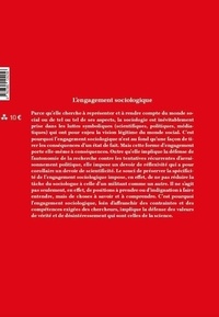 Revue Savoir/Agir n° 63. L’engagement sociologique