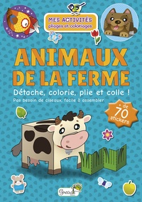 Grenouille éditions - Les animaux de la ferme - + de 70 stickers.