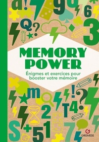  Gremese - Memory Power - Enigmes et exercices pour booster votre mémoire.