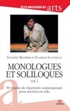 Giuseppe Manfridi et Flaminia Iacoviello - Monologues et soliloques - Volume 2, 50 tirades du répertoire contemporain pour actrices en solo.