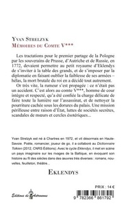 Eklendys  Mémoires du Comte V***