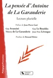 Jean-Pierre Gaté - La pensée d'Antoine de la Garanderie - Lecture plurielle.