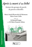 Marie-Annick Beauvarlet de Moismont et Marie-Laure Collet - Après la mort d'un bébé - Animer des groupes de parole de parents endeuillés.