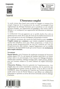 L'assurance-emploi. Pour en finir avec le chômage d'exclusion