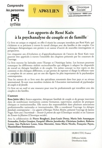 Les apports de René Kaës à la psychanalyse de couple et de famille