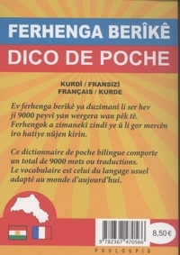 Dico de poche kurde-français & français-kurde