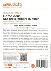Homo deus. Une brève histoire du futur  avec 2 CD audio MP3