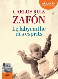 Carlos Ruiz Zafon - Le labyrinthe des esprits - Le cimetière des livres oubliés. 3 CD audio MP3