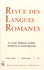 Gilda Caïti-Russo - Revue des langues romanes Tome 122 N° 2/2018 : Le texte religieux occitan moderne et contemporain.