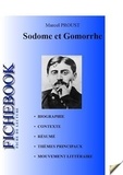 Marcel Proust - Fiche de lecture Sodome et Gomorrhe.