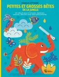 Magali Attiogbé - Petites et grosses bêtes de la jungle - Un album pour s'amuser, dessiner, colorier, décorer avec des autocollants.