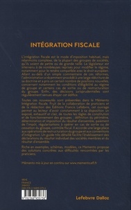 Intégration fiscale  Edition 2022-2023