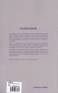 Patrimoine  Edition 2023-2024