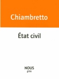Sonia Chiambretto - Etat civil.