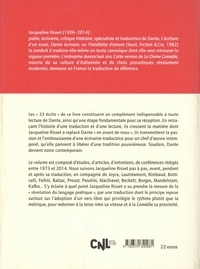 33 écrits sur Dante 1e édition