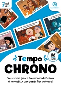  Quelle histoire ! - Tempo Chrono - Reconstitue la frise du temps pour découvrir les grands évènements de l'histoire de France !.