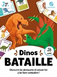  Quelle histoire ! - Dino bataille - Avec 36 cartes.