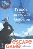 Vincent Raffaitin et  Mouk - Escape game en Bretagne - Trésor sur la presqu'île de Quiberon.