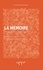 Francis Eustache et Marie-Loup Eustache-Vallée - La mémoire - Philosophie et neurosciences cognitives.