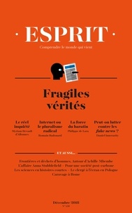 Anne-Lorraine Bujon - Esprit N° 450, décembre 201 : Fragiles vérités.