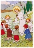  Collectif - Images saintes communion enfant Jésus par lot de 10.