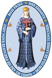  Saint Jude - Autocollant Notre-Dame de Pontmain - Mère de l'Espérance, reine de la Paix.
