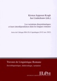Kirsten Jeppesen Kragh et Jan Lindschouw - Les variations diasystématiques et leurs interdépendances dans les langues romanes - Actes du Colloque Dia II à Copenhague (19-21 novembre 2012).