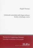 Angelo Variano - L'elemento amerindio nella lingua italiana : lessico, etimologia, storia.