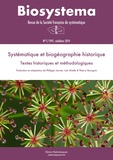 Philippe Janvier et Loïc Matile - Biosystema N° 7/1991 : Systématique et biogéographie historique - Textes historiques et méthodologiques.