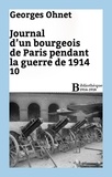 Georges Ohnet - Journal d'un bourgeois de Paris pendant la guerre de 1914 - 10.
