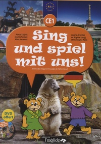 Christophe Poiré et Brigitte Zaugg - Allemand CE1 Sing und spiel mit uns ! Niveau A1.1 - Méthode d'apprentissage de l'allemand. 1 DVD