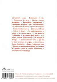 La Cause du désir N° 100, novembre 2018 L'évènement, c'est demain !