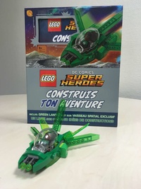 Lego DC Comics Super Heroes Construis ton aventure. Avec une figurine Green Lantern et son vaisseau spatial exclusif à construire