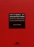 Hélène Jannière - Critique et architecture - Un état des lieux contemporain.