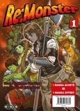Kogitsune Kanekiru et Haruyoshi Kobayakawa - Re:Monster  : Pack en 2 volumes : Tomes 1 et 2 - Donc Tome 2 offert.