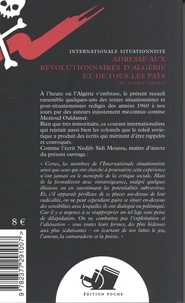 Adresse aux révolutionnaires d'Algérie et de tous pays