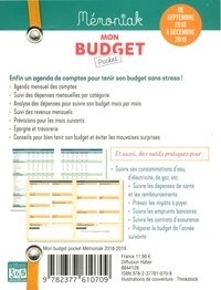Mon budget pocket  Edition 2018-2019