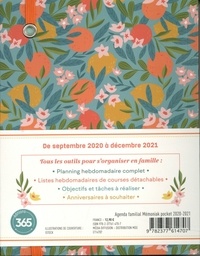 Agenda familial pocket Mémoniak. Avec 260 stickers  Edition 2020-2021