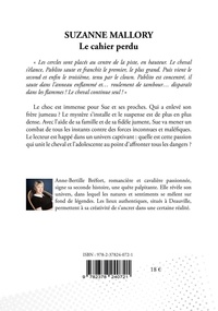 Suzanne Mallory. Le cahier perdu