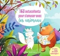  Mila Editions - 160 autocollants pour s'amuser avec les animaux - Avec plus de 25 coloriages !.