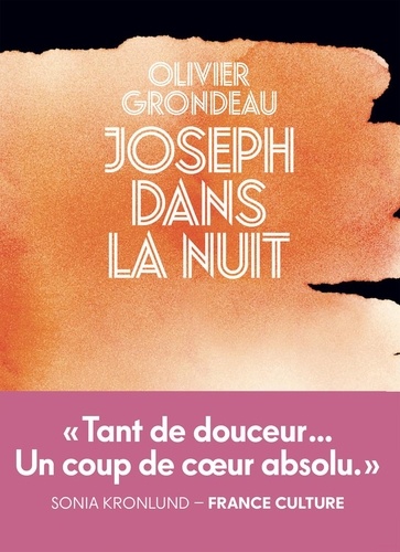 Vers le roman Joseph dans la nuit d'olivier grondeau