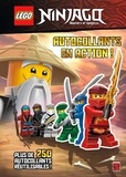  Carabas Editions - Lego Ninjago autocollants en action ! - Plus de 250 autocollants réutilisables.