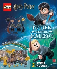  Wizarding World et  Lego - LEGO Harry Potter - Potter contre Malefoy. Avec 2 livres : Deux rivaux à l'école ; Gryffondor contre Serpentard.