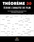 Corinne Maury et Fabienne Costa - Ecrire l'analyse de film - Un enjeu pour l'esthétique.