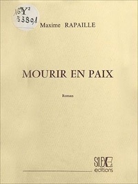 Maxime Rapaille - Mourir en paix.