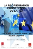 Francis Querol - La réorientation européenne de la TVA à la suite du renoncement au régime définitif.