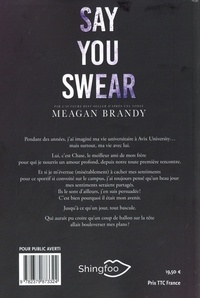Say you swear